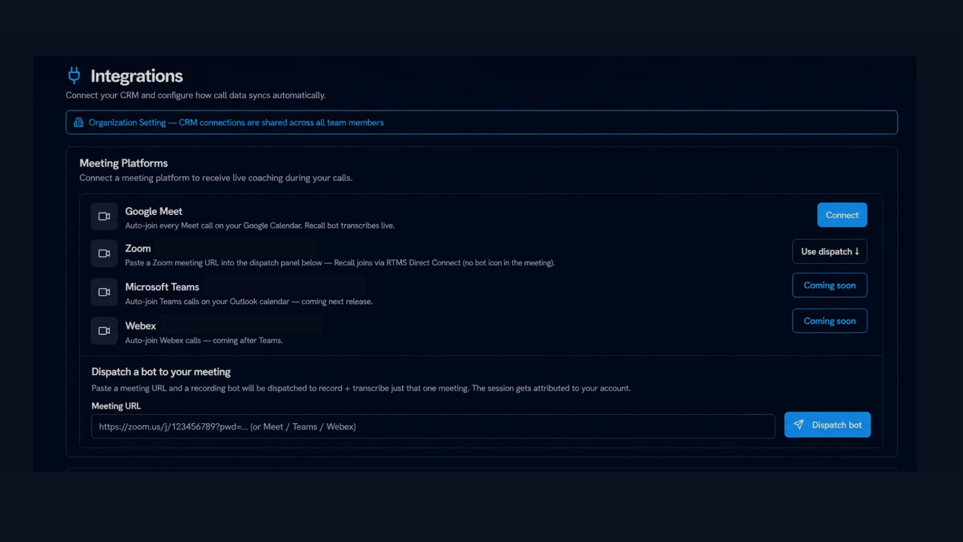 Integrations