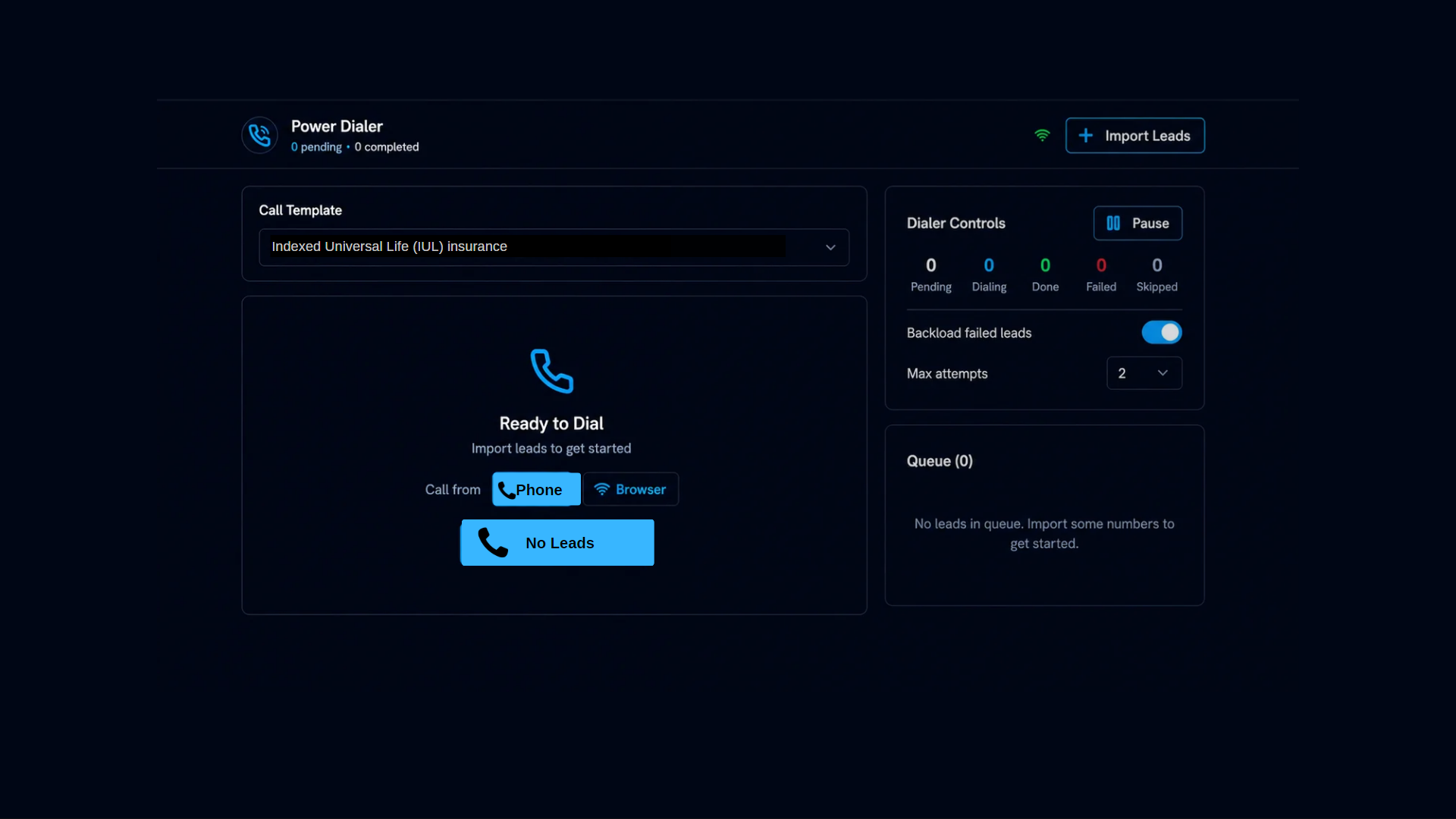 Power Dialer
