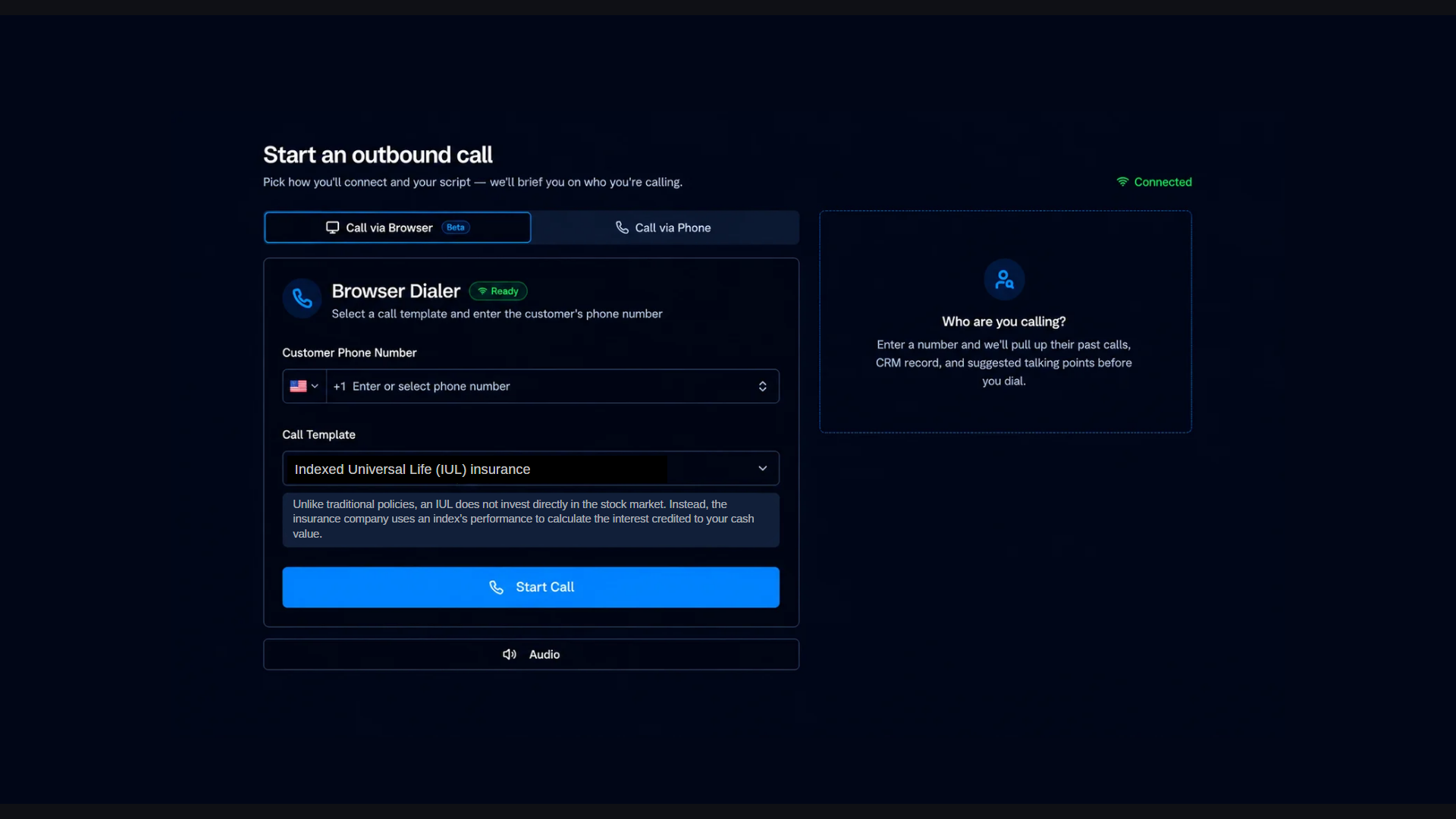 Outbound Call