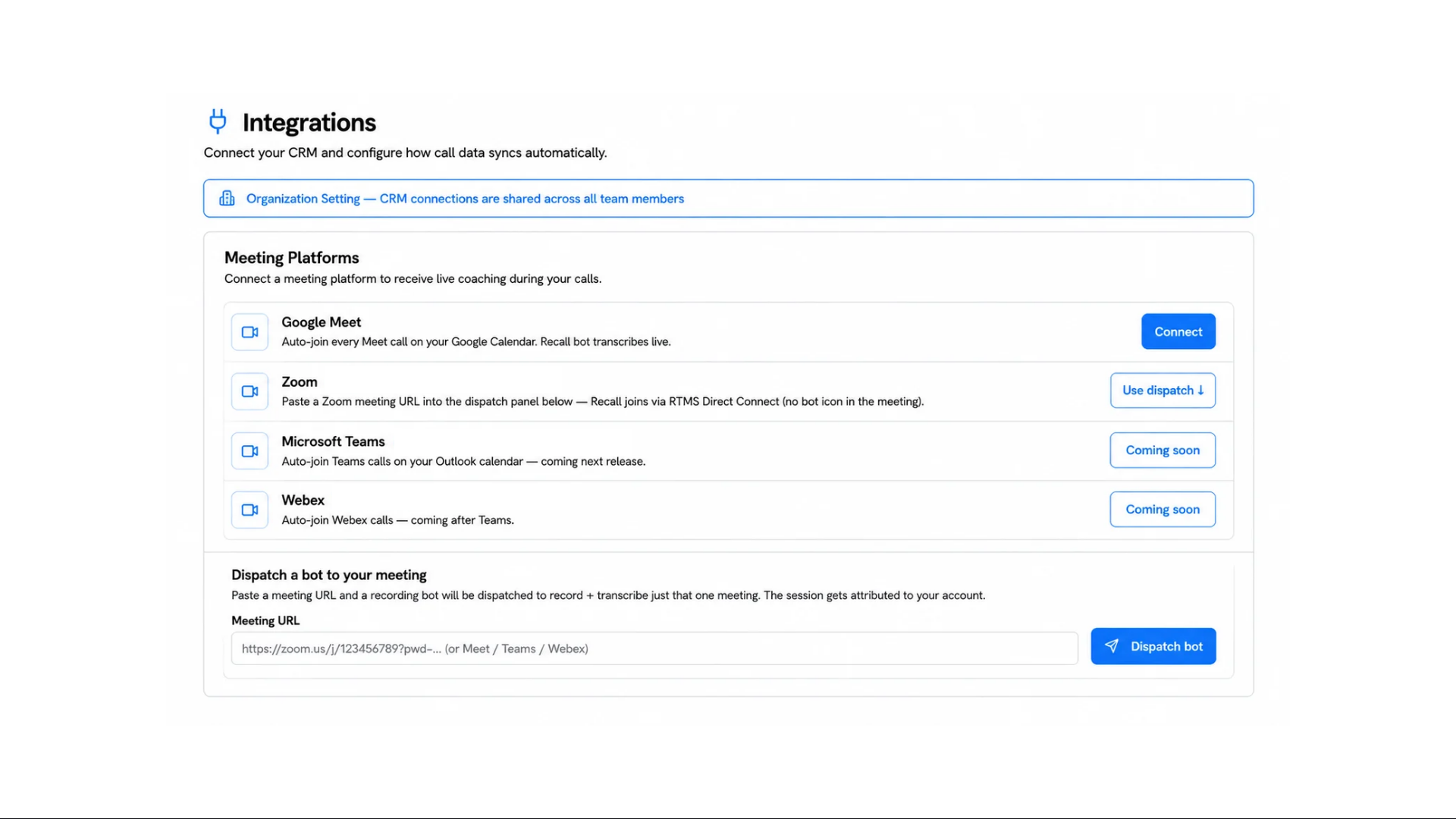 Integrations